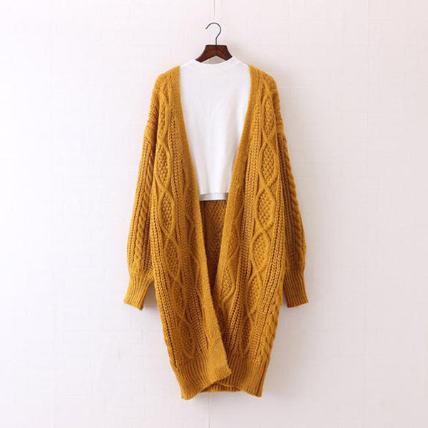 Chunky Knit Hippie Cardigan (2 Colors) - KismetCollections