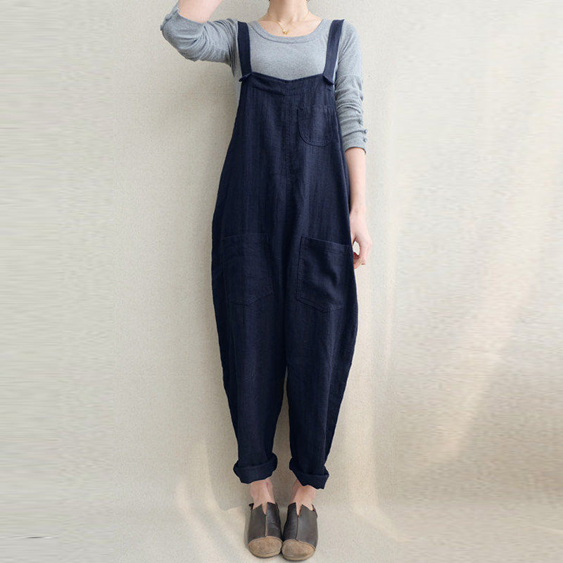 Lula Cotton Overalls (4 Colors) - KismetCollections